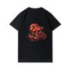 Plus Size 30 Patterns Cotton Summer Harajuku Men T-Shirt Skull Print Tees Round Neck T Shirt Casual Tops