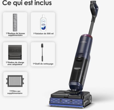 Cleaner TINECO Floor One S7 Max Pro Blue