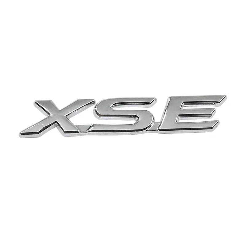 dclky10 3D Metal SE XSE Logo Rear Trunk Emblem Badge Decals Sticker For Toyota Camry Sienna Highlander Corolla Car Styling Accessories