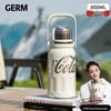 Спортивная термобутылка Germ Coca-Cola из нержавеющей стали 316, 800 мл