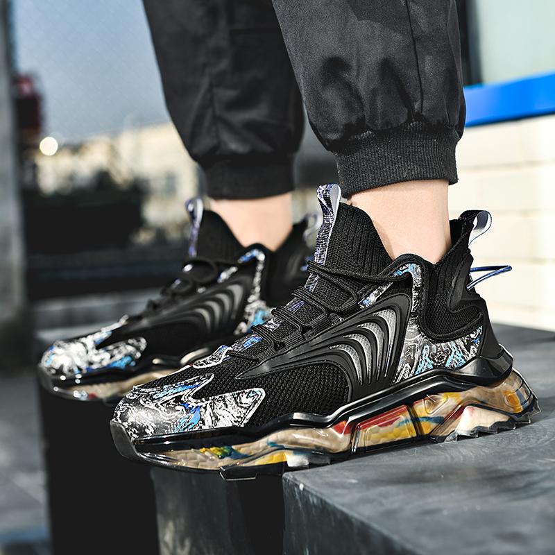 Shoes Men Sneakers Platform Women Casual Shoes Brand Luxury Shoes Men Fashion Running Walking Shoes Big Size 36-46