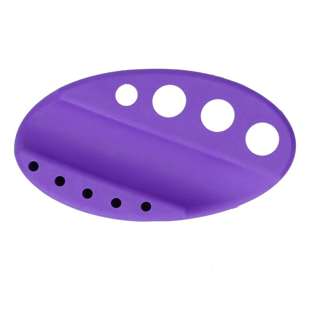 Silicone Tattoo Pigment Rack Reusable Washable Microblading Tattoo Pen Ink HolderPurple