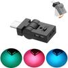 Aninako USB-подсветка Type-C LED USB Автомобильная подсветка салона 8 цветов RGB Диммируемая Вращающаяся на 180° Подсветка Автомобильные аксессуары Автоматическое освещение Легкая установка