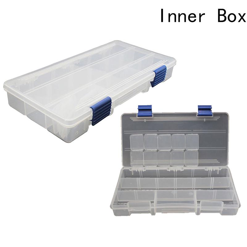 5-слойная коробка для рыболовных снастей из полипропилена + АБС-пластика, высококачественная пластиковая ручка для рыбалки