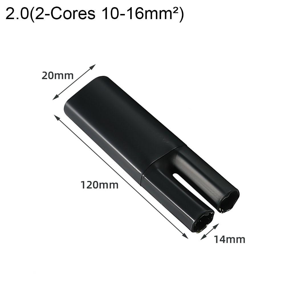 New 2/3/4/5/Core Heat Shrink Wrap Tube With Glue Waterproof Insulation Sleeve Black Separate Branch Splitter