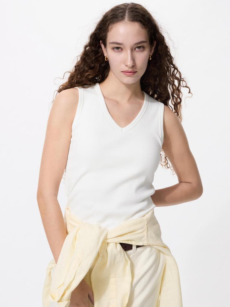Uniqlo Японский топ-бра с V-образным вырезом