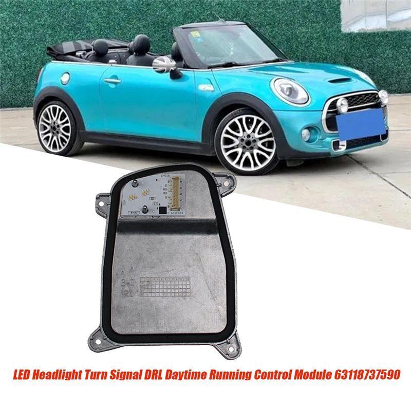 Мощный правый светодиодный модуль указателя поворота фары 63118737589 для BMW MINI F55 F56 F57 2013- Модуль управления дневными ходовыми огнями DRL