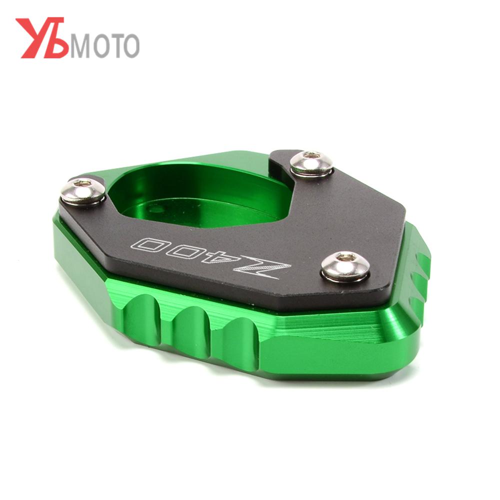 Подходит для KAWASAKI VERSYS 650 Z400 NINJA 400 2022, алюминиевая подставка для мотоцикла, увеличительная боковая подставка для мотоцикла, удлинитель с