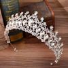 Bridal Tiara Luxury Shiny Rhinestone Crown Korean Sweet Princess Hair Accessories Wedding Wedding Accessories Headband