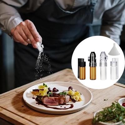 1 набор бутылок для хранения специй портативные контейнеры для специй прочные стеклянные приправы