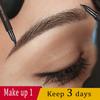 Keep 3days Liquid Eyebrow Pencil Tattoo 0.01MM Ultra Thin Head Fine EyeLiner Pen Waterproof Long Lasting Microblading