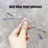 Очки для компьютера с защитой от синего света, круглые очки унисекс для мужчин и женщин, очки в металлической оправе, женские компьютерные очки