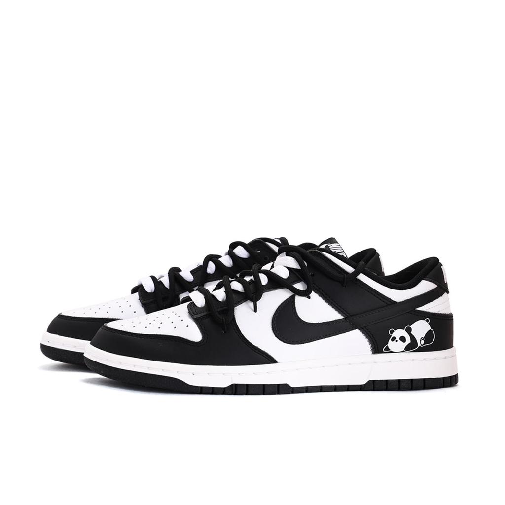Nike Кроссовки для скейтбординга Dunk Coverage, износостойкие, нескользящие, низкие, унисекс, белые с черным, HF5441-100(Команда59-)