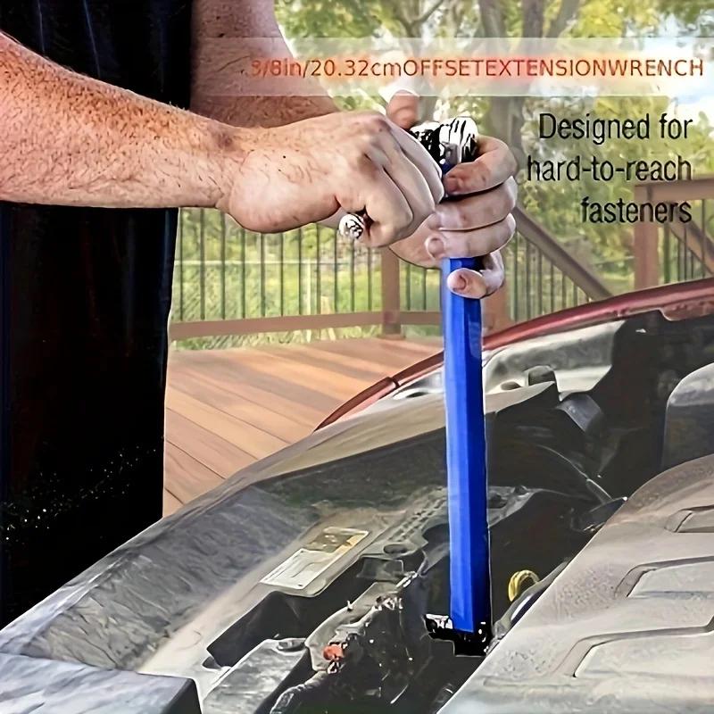 2025 Удлинитель для узких пространств 1/2 дюйма. 1/4 дюйма. 3/8 дюйма. Инструмент для ремонта автомобиля Домашний набор инструментов Профессиональный удлинитель с нулевым смещением