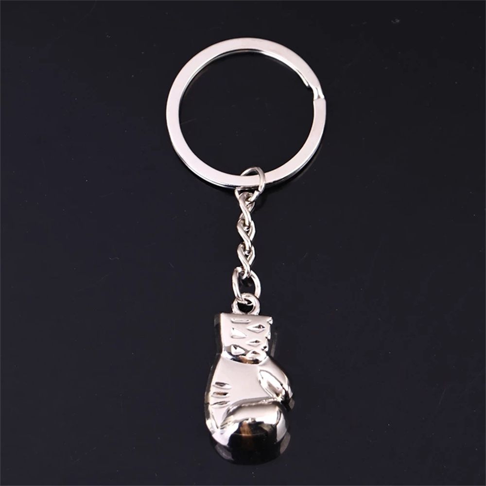 Fighting Interior Accessories Keys Holder Bag Pendants Boxing Gloves Keychains Gift Souvenir