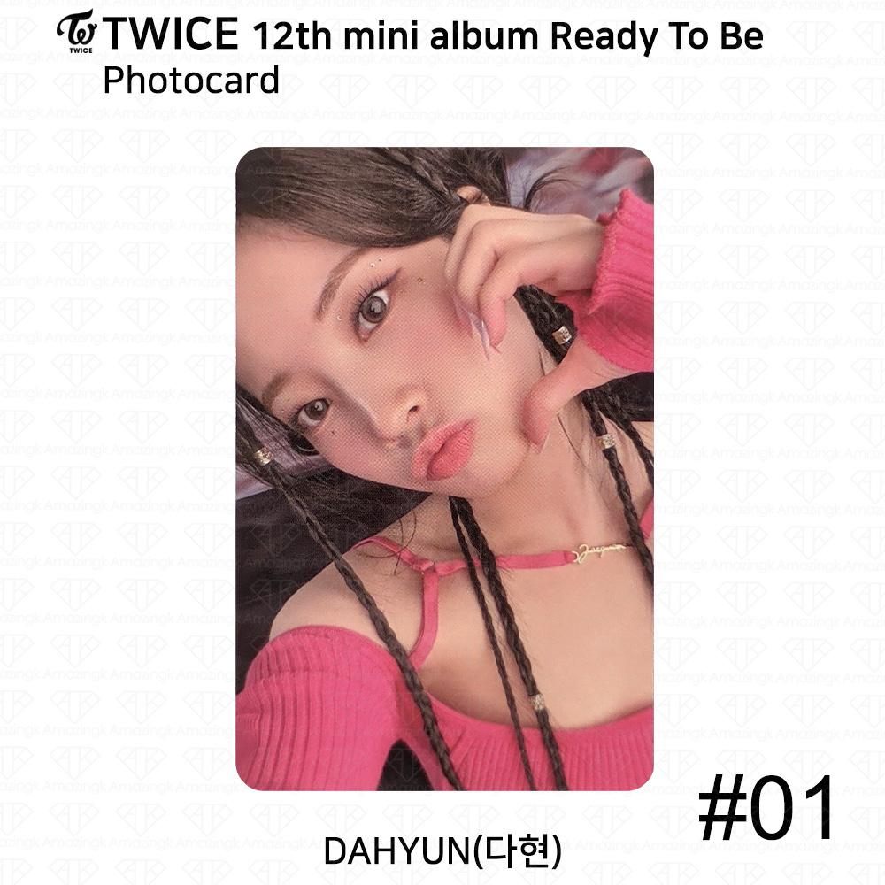 Twice 12-й мини-альбом «Готов к работе» Фотокарточка Открытка-открытка Плакат Открытка Дахён