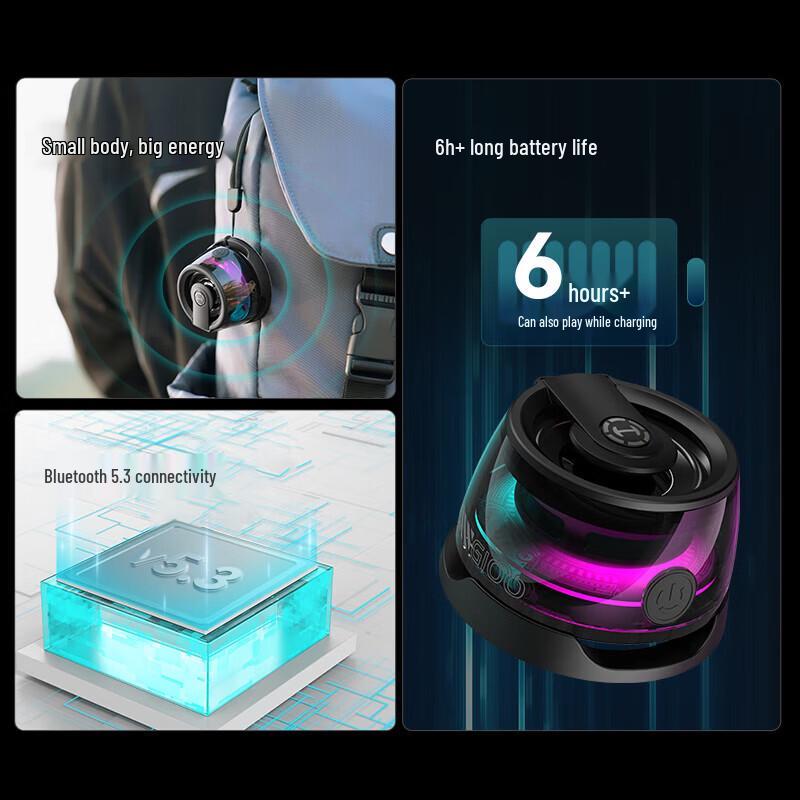 Edifier HECATE G100 Портативная Bluetooth-колонка с магнитом, штепсель CN (адаптер в комплекте) (Китайская версия)