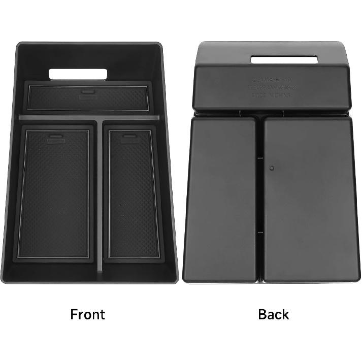 Center Console Organizer Tray Compatible With BMW -2025 2026 X5 G05 / X7 G07 & -2025 2026 X6 G06 Accessories Armrest Storage Box ABS Console Ert Tray