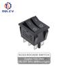 KCD8 6-контактный 16А 250В 20А 125В Двухклавишный выключатель Клавишный выключатель Водонепроницаемый ВКЛ-ВЫКЛ KCD6 Выключатель питания для лодки
