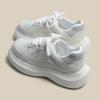 Summer Thick-soled Sneakers Flat Woman Tennis Shoes Spring Autumn Casual Vulcanized Light-colored Fashion Harajuku Women's Shoes