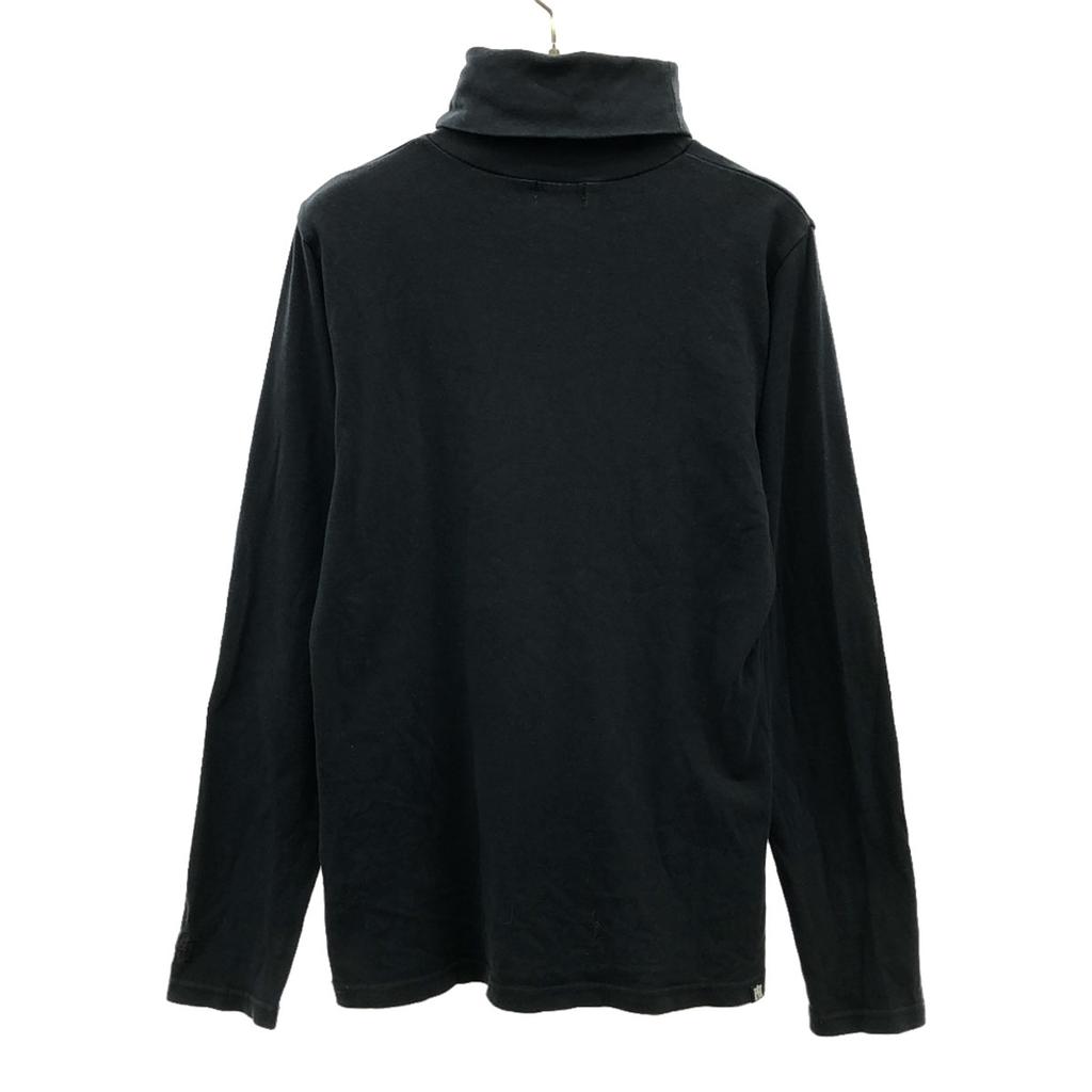 HYSTERIC GLAMOUR Вышивка логотипа Водолазка с длинным рукавом Свободный крой Рон Т Мужская Б/У