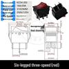 KCD4 Electric Cooker & Heating Pot 4/6-pin High Power Rocker Switch, 16A 250V, 25x31mm