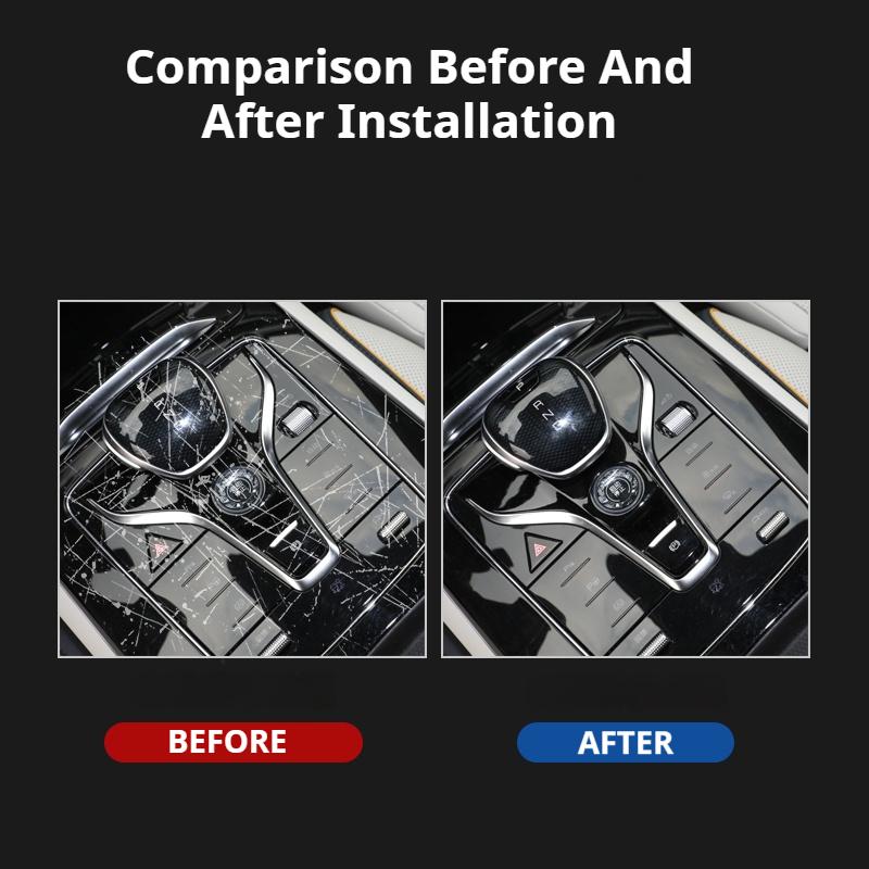 For BMW Z4 E89 2009-2017 Car Interior 5D Carbon Fiber Film PET Center Console Anti Scratch Resist Film Accessories Refit PPF