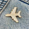 New Enamel Pin Adventure Plane Vacation Travel Metal Connector Gift Birthday 1 Piece