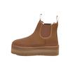 Neumel Platform Chelsea Boot Chestnut Women Sneakers Brown 1134526-CHE