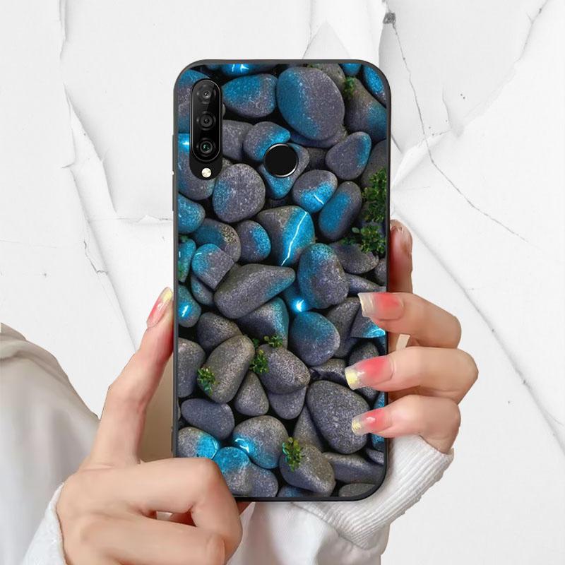 Чехол для телефона Huawei P30 Lite Силиконовый чехол MAR-LX1A Модный Расписной Ударопрочный Мягкий Fundas Для Huawei Nova 4e Чехол P30Lite