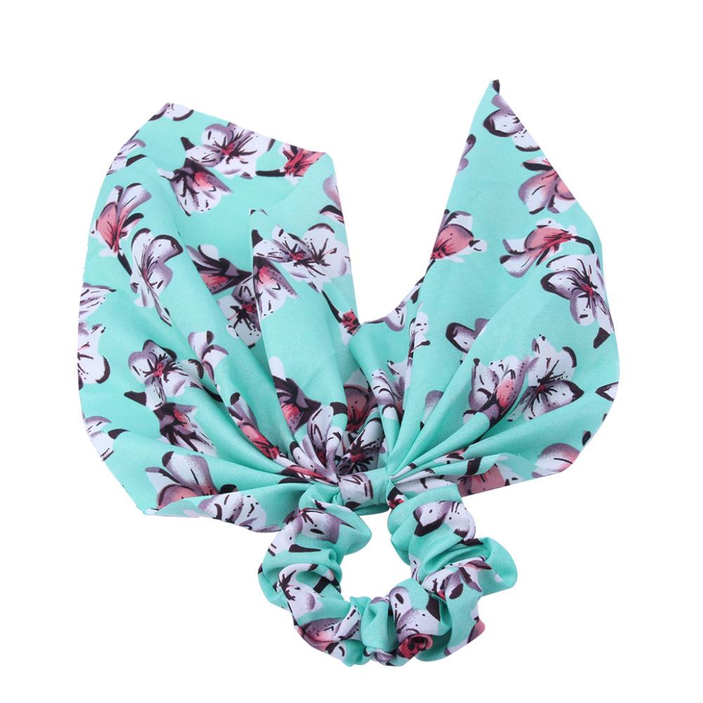 Silky Satin Hair Bows Women Knotted Hair Ties Elastic Bands Satin Hair Ribbon Scrunchy Red Ponytail Holder for Girls Oversized