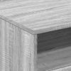 LED Coffee Table in Grey Sonoma 50 x 49 x 40 cm