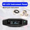Мотоциклетный спидометр, указатель уровня масла, тахометр, универсальный мотоциклетный прибор, HD LCD цифровой одометр, аксессуары для мотоциклов 12 В