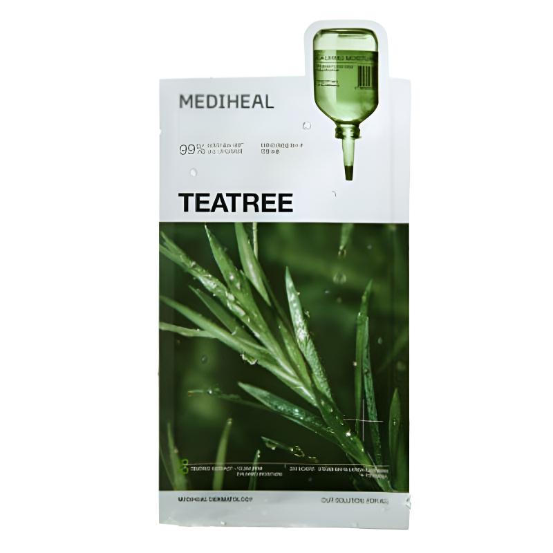 Mediheal Essential Facial Nourishing Lifting Mask Set 10pcs 7-Type Set (Madecassoside, Tea Tree, Collagen, Vitamin, Ceramide, Rose PDRN, Hyaluronate)