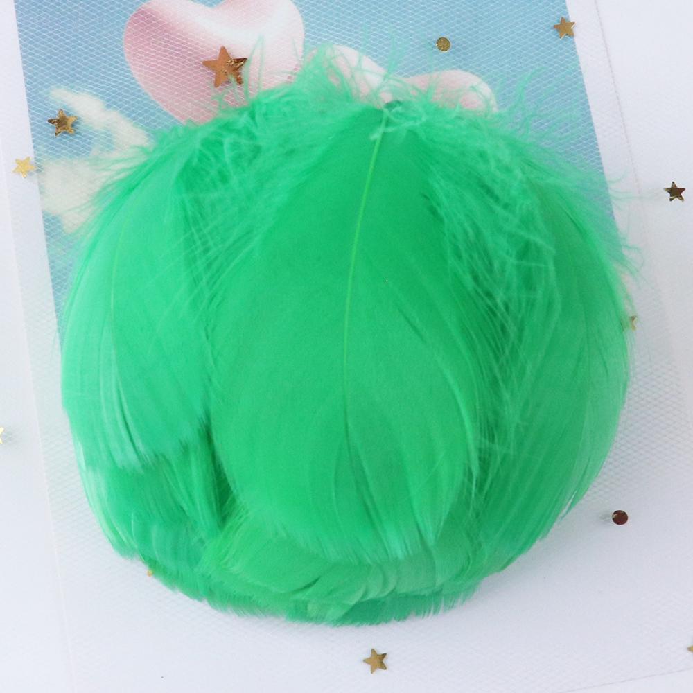 Natural Goose Feathers 4-8Cm Small Floating Leather Pink Swan Feather Plume For Craft Wedding Jewelry Decoration Plumes 100Pcs