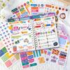 1 Set Annual Planner Stickers Set Seasonal Program Stickers Aesthetic Inspirational Holiday Wellness