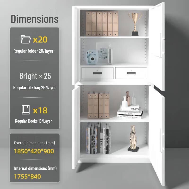 Tianzhen Steel Double-Door Electronic Password Security Cabinet