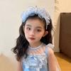 Новые детские резинки для волос Стразы Кружево Тиары Ободки Принцесса Девочки Корона Головной убор День рождения Выпускной Вечеринка Аксессуары для волос