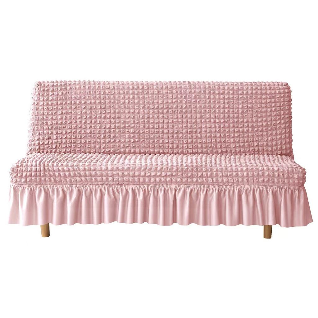 Sofa Cover All-Inclusive Slipcover for Armless Folding Lazy Sofa Bed, Fits Any Sofa Perfectly Universal Style Thick and Spandex