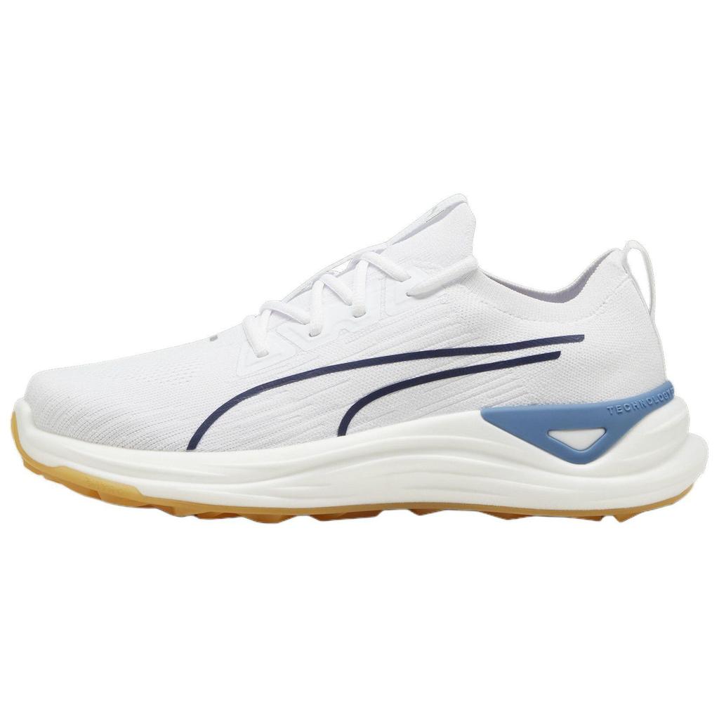Puma Мужские кроссовки для гольфа Electrocat Nitro, удобные, универсальные, низкие, Белый 378826-05