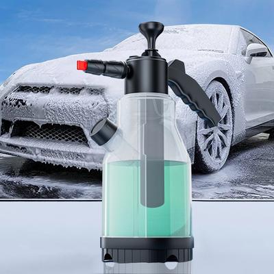 Портативный распылитель для мойки автомобилей 2 л, распылитель пены для мойки автомобилей, бутылка для распыления воды под давлением для домашнего газона, сада, инструментов для автоматической очистки