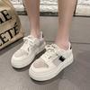 Women's Thick-Soled Korean-Style White Shoes  New Spring and Autumn Shoes Ins Versatile Student Popular Sports Board Shoes