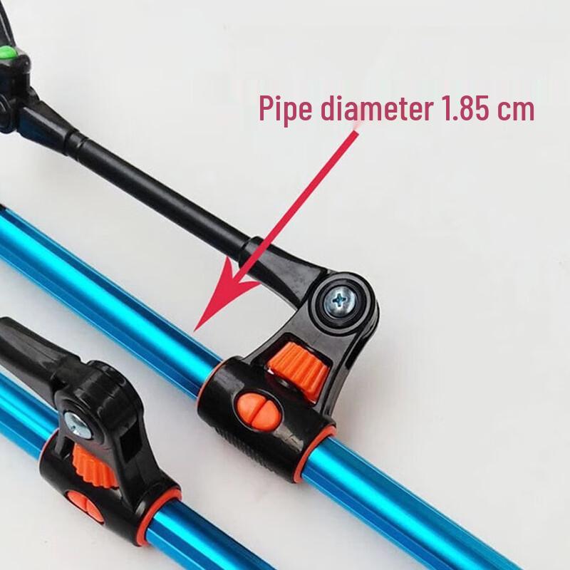 Oeny 1.7m Thickened Aluminum Alloy Dual-Use Fishing Rod Holder