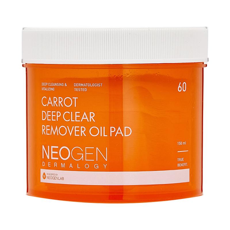 NEOGEN Масло-салфетка для глубокого очищения с морковью 150 мл 60 шт.