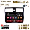 Android Car Stereo Radio For Suzuki Swift 2005-2010 Multimedia Player 2 Din DVD Speakers Head Unit Audio WIFI 1+16GB