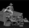 Набор фигурок британских добровольческих войск дальнего действия Thunder Model из 3 предметов, пластиковая модель TBF3503 1/35 (ЛРДГ) Том 2
