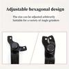 1pc Adjustable Angle Wrench For Angle Grinders, High Carbon Steel - Ideal For Polishing & Grinding Machines