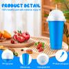Summer Magic Slushy Maker Squeeze Cup Самодельный молочный коктейль-генератор Охлаждающий стакан Squee DIY для семьи
