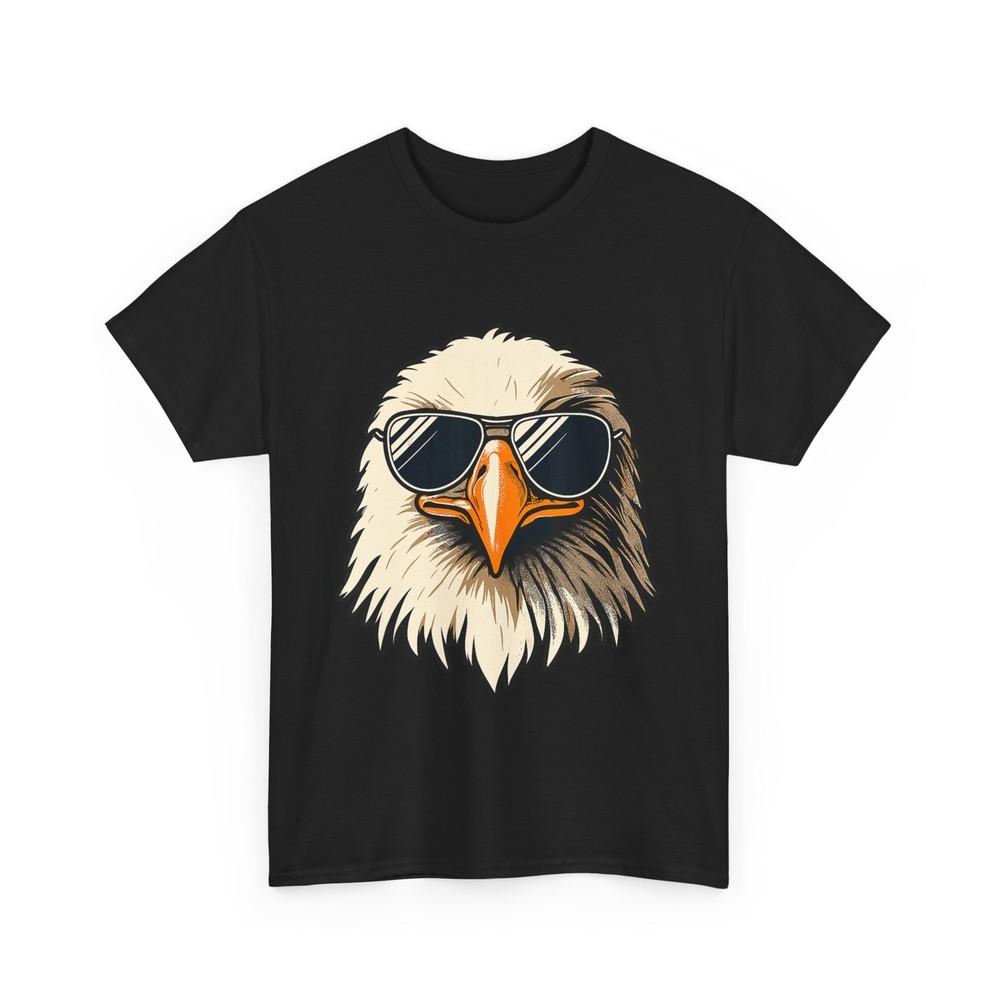 Bald Eagle Shirt, Eagle Wearing Sunglasses Women Men T-shirt