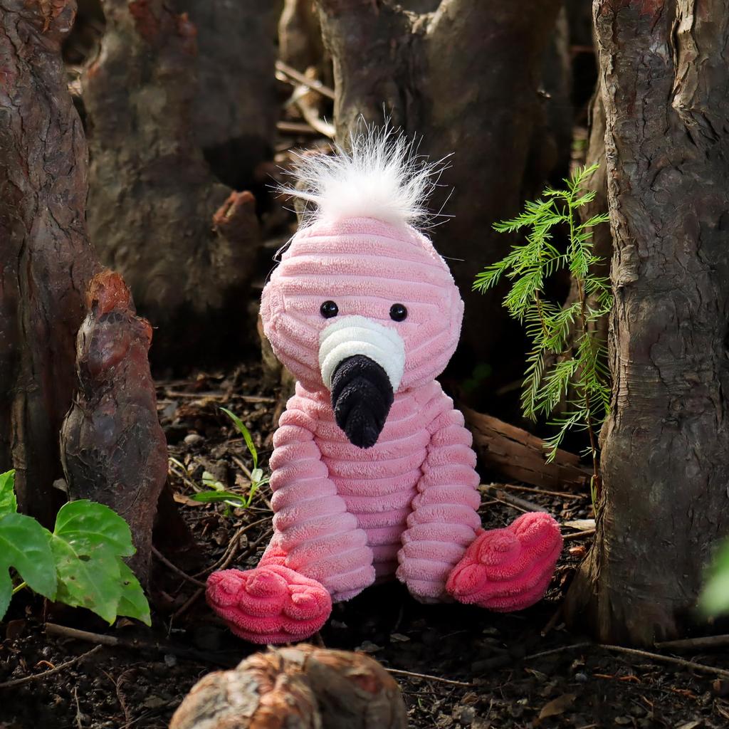 Apricot Lamb Pink Flamingo Plush Toy for Soft and Fluffy Pink Flamingo for Girls and 23cm Kids, Cute, Boys,